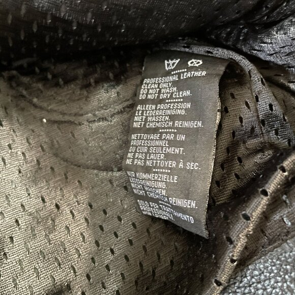 Harley-Davidson SWAT Vest Men's Size XL Black Leather Motorcycle Riding Patches - Picture 5 of 7